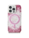Hurtownia GSM - Etui Guess HC Resin Bottom Glitter do Apple iPhone 16 Pro MagSafe růžové - GUE4336 - {ean13} - Hurt