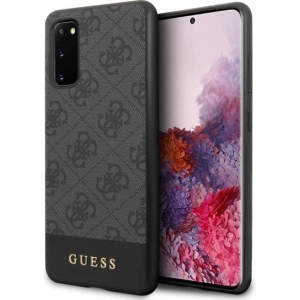 Wholesale Guess GUHCS62G4GLGR Samsung Galaxy S20 G980 grey hard case 4G Stripe Collection - GUE484GRY - {ean13} - Hurt