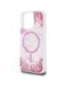 Hurtownia GSM - Etui Guess HC Resin Bottom Glitter do Apple iPhone 16 Pro MagSafe růžové - GUE4336 - {ean13} - Hurt