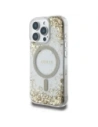 Wholesale Guess HC Resin Bottom Glitter Apple iPhone 16 Pro MagSafe gold - GUE4337 - {ean13} - Hurt
