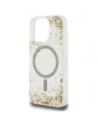 Wholesale Guess HC Resin Bottom Glitter Apple iPhone 16 Pro MagSafe gold - GUE4337 - {ean13} - Hurt