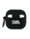 Hurtownia GSM - Etui Karl Lagerfeld KLA4RUNIKK Apple AirPods 4 cover Silicone Karl Head 3D czarny/black - KLD21929 - {ean13} - Hurt