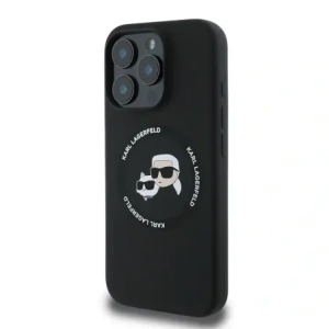 Hurtownia GSM - Etui Karl Lagerfeld KLHMP16LSKCHTCK Apple iPhone 16 Pro hardcase silikonový Karl&Choupette Heads MagSafe černý/black - KLD21931 - {ean13} - Hurt