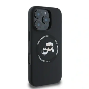Hurtownia GSM - Etui Karl Lagerfeld KLHMP16LSKCHTCK Apple iPhone 16 Pro hardcase silikonový Karl&Choupette Heads MagSafe černý/black - KLD21931 - {ean13} - Hurt