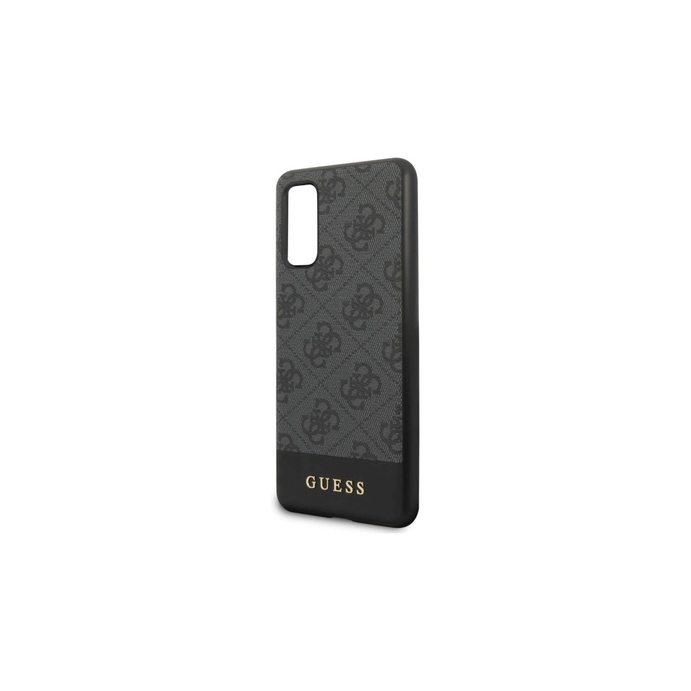 Hurtownia GSM - Etui Guess GUHCS62G4GLGR Samsung Galaxy S20 G980 szary/grey hard case 4G Stripe Collection - GUE484GRY - {ean13} - Hurt