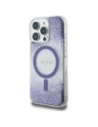 Wholesale Guess HC Resin Bottom Glitter Apple iPhone 16 Pro Max MagSafe purple - GUE4338 - {ean13} - Hurt