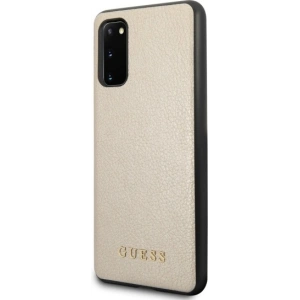 Hurtownia GSM - Etui Guess GUHCS62IGLGO Samsung Galaxy S20 G980 złoty /gold hard case Iridescent - GUE485GLD - {ean13} - Hurt