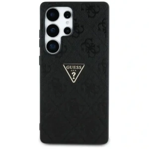 Hurtownia GSM - Guess Hot Stamp 4G Muster Dreieck Metall Logo Samsung Galaxy S25 Ultra schwarz - GUE4343 - {ean13} - Hurt