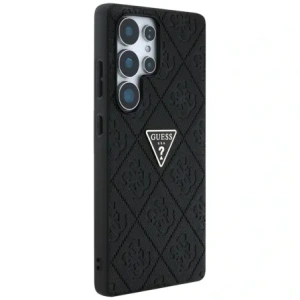 Wholesale Guess Hot Stamp 4G Pattern Triangle Metal Logo Samsung Galaxy S25 Ultra black - GUE4343 - {ean13} - Hurt