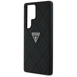 Hurtownia GSM - Etui Guess Hot Stamp 4G Pattern Triangle Metal Logo do Samsung Galaxy S25 Ultra czarny - GUE4343 - {ean13} - Hurt