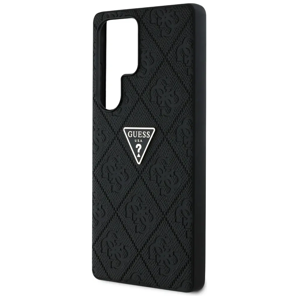 Hurtownia GSM - Etui Guess Hot Stamp 4G Pattern Triangle Metal Logo do Samsung Galaxy S25 Ultra czarny - GUE4343 - {ean13} - Hurt