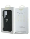 Hurtownia GSM - Guess Hot Stamp 4G Muster Dreieck Metall Logo Samsung Galaxy S25 Ultra schwarz - GUE4343 - {ean13} - Hurt