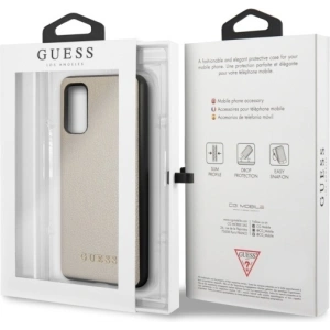 Hurtownia GSM - Etui Guess GUHCS62IGLGO Samsung Galaxy S20 G980 złoty /gold hard case Iridescent - GUE485GLD - {ean13} - Hurt