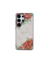 Hurtownia GSM - Etui Guess Leather 4G Flowers Print Metal Classic Logo MagSafe Samsung Galaxy S25 Ultra růžový - 3666339449292 - {ean13} - Hurt