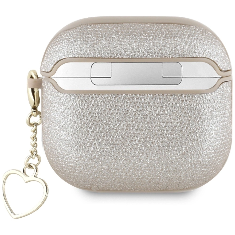Hurtownia GSM - Etui Guess Metallic Script Charm do Apple AirPods 4 złoty - 3666339452056 - {ean13} - Hurt