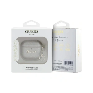 Hurtownia GSM - Guess Metallic Script Charm Apple AirPods 4 gold - 3666339452056 - {ean13} - Hurt