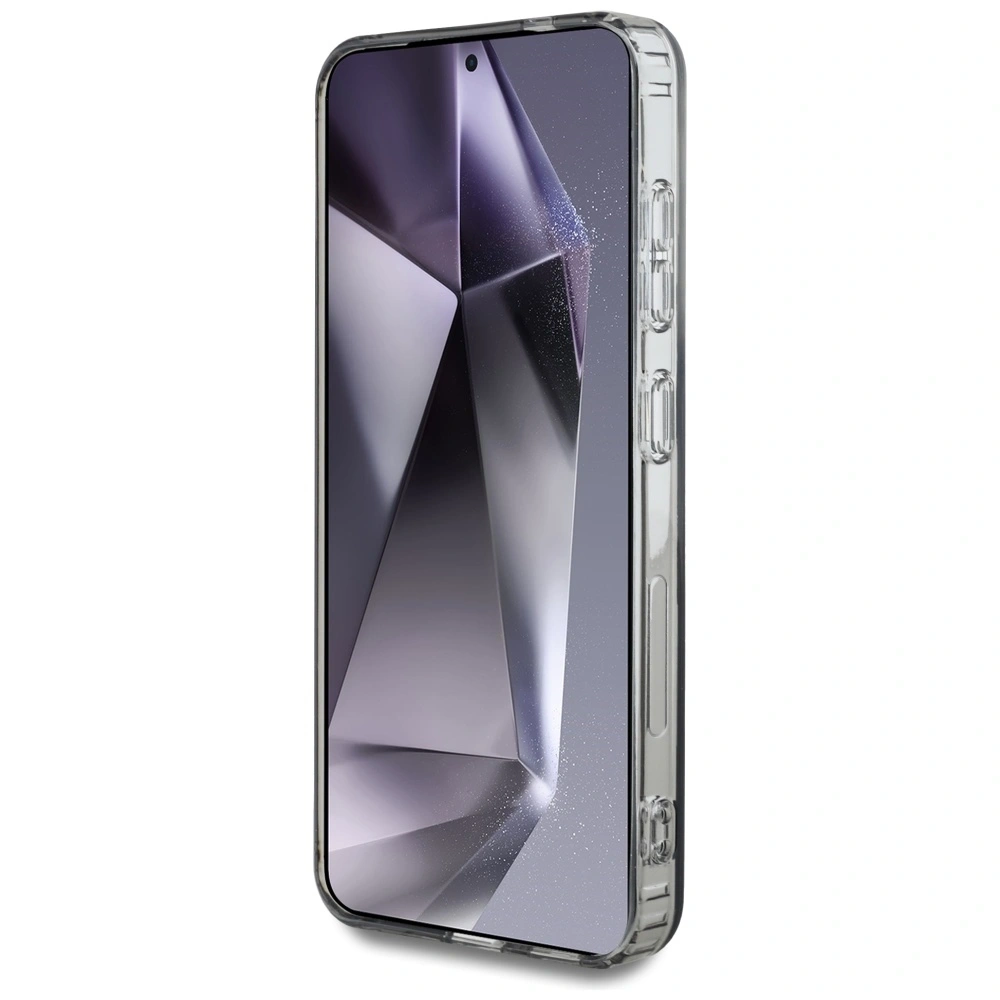 Hurtownia GSM - Guess Rózsaszín köves Nyomtatott Klasszikus Logó MagSafe Samsung Galaxy S25 fekete - 3666339449520 - {ean13} - Hurt