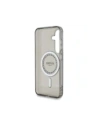 Wholesale Guess Rhinestones Printed Classic Logo MagSafe Samsung Galaxy S25 black - 3666339449520 - {ean13} - Hurt