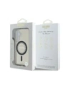Hurtownia GSM - Guess Rózsaszín köves Nyomtatott Klasszikus Logó MagSafe Samsung Galaxy S25 fekete - 3666339449520 - {ean13} - Hurt