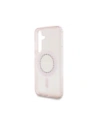 Wholesale Guess Rhinestones Printed Classic Logo MagSafe Samsung Galaxy S25 pink - 3666339449544 - {ean13} - Hurt