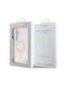 Wholesale Guess Rhinestones Printed Classic Logo MagSafe Samsung Galaxy S25 pink - 3666339449544 - {ean13} - Hurt