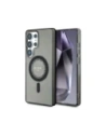 Guess Bijuterii strălucitoare Tipărit Logo Clasic MagSafe Samsung Galaxy S25 Ultra negru