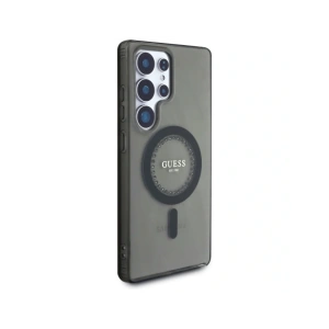 Hurtownia GSM - Guess Strass Druck Classic Logo MagSafe Samsung Galaxy S25 Ultra schwarz - 3666339449537 - {ean13} - Hurt