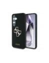 Guess Silicone Big 4G Logo Bottom Script Samsung Galaxy S25 black