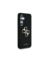 Hurtownia GSM - Etui Guess Silicone Big 4G Logo Bottom Script Samsung Galaxy S25 černé - 3666339449360 - {ean13} - Hurt