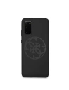 Hurtownia GSM - Etui Guess GUHCS62LS4GBK Samsung Galaxy S20 G980 black/czarny hard case Silicone 4G Tone On Tone - GUE487BLK - {ean13} - Hurt