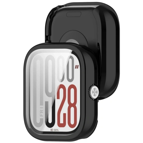 Etui z osłoną ekranu Bizon Case Watch Felipe do Xiaomi Redmi Watch 5 czarne