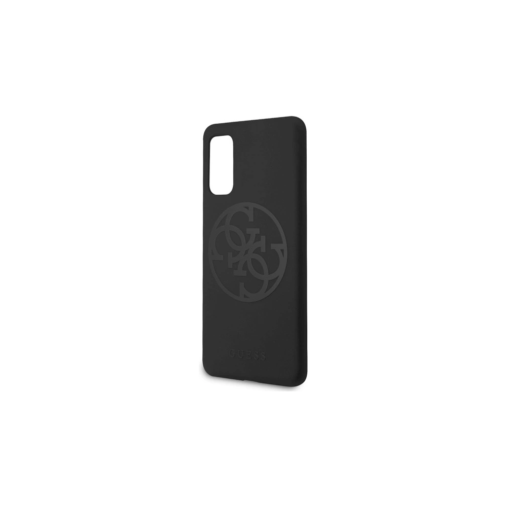 Hurtownia GSM - Etui Guess GUHCS62LS4GBK Samsung Galaxy S20 G980 černé/hard case silikonové 4G Tone On Tone - GUE487BLK - {ean13} - Hurt