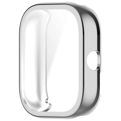 Etui z osłoną ekranu Bizon Case Watch Felipe do Xiaomi Redmi Watch 5 srebrne