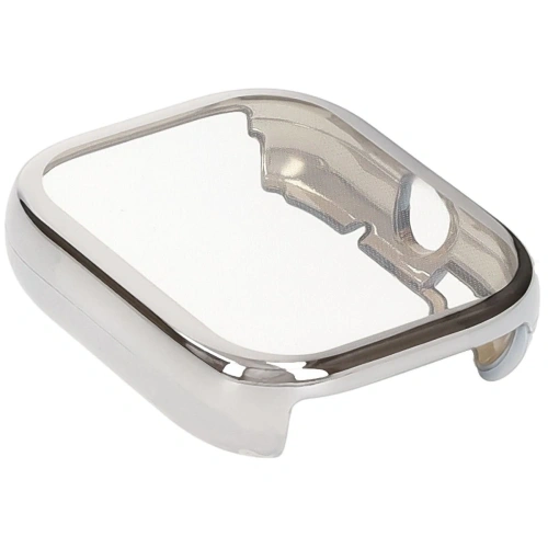 Etui z osłoną ekranu Bizon Case Watch Felipe do Xiaomi Redmi Watch 5 srebrne