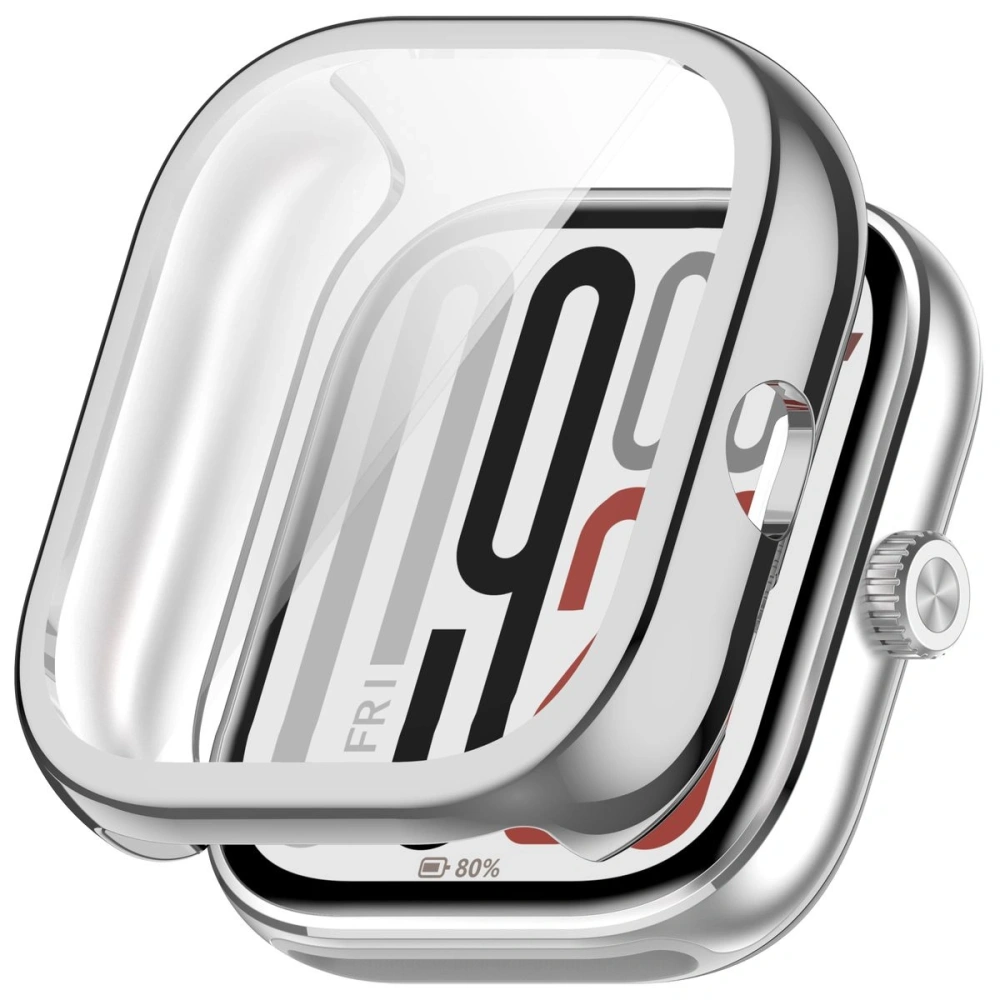 Wholesale Bizon Case Watch Felipe Xiaomi Redmi Watch 5 silver - BIZ8543 - {ean13} - Hurt