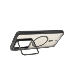 Hurtownia GSM - Caz Bizon Eclipse MagSafe & Suport Xiaomi 14T smoky cu un cadru negru - BIZ8545 - {ean13} - Hurt
