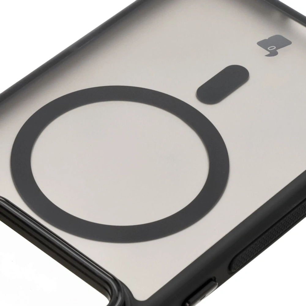 Hurtownia GSM - Etui s podstavcem a magnetickým kroužkem Bizon Case Eclipse pro Xiaomi 14T kouřové s černým rámečkem - BIZ8545 - {ean13} - Hurt