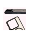 Hurtownia GSM - Etui s podstavcem a magnetickým kroužkem Bizon Case Eclipse pro Xiaomi 14T kouřové s černým rámečkem - BIZ8545 - {ean13} - Hurt