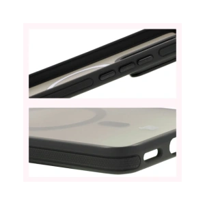 Hurtownia GSM - Etui s podstavcem a magnetickým kroužkem Bizon Case Eclipse pro Xiaomi 14T kouřové s černým rámečkem - BIZ8545 - {ean13} - Hurt