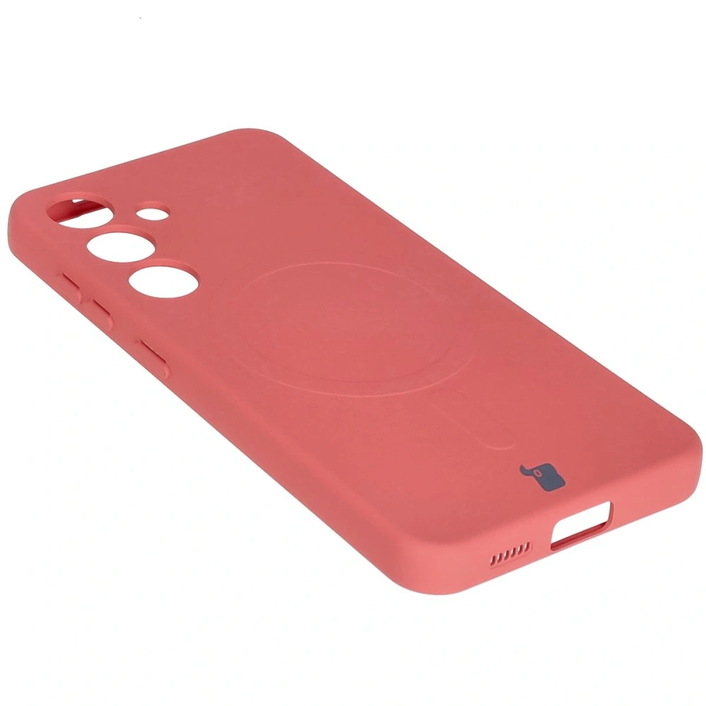 Hurtownia GSM - Bizon Case Silicone Magnetic Samsung Galaxy S25 / S24 roz murdar - BIZ8546 - {ean13} - Hurt