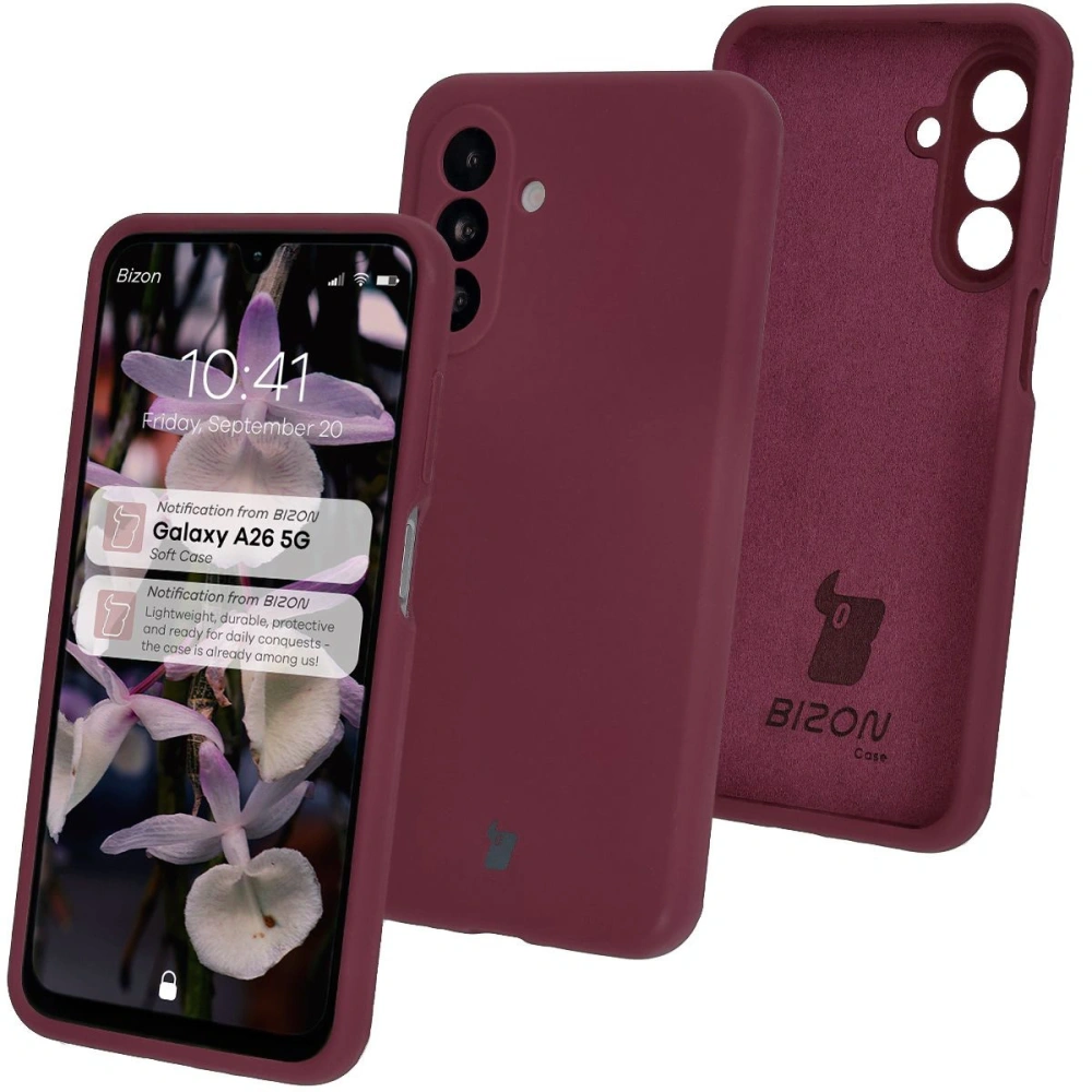 Hurtownia GSM - Bizon Soft Case Samsung Galaxy A26 5G violet închis - BIZ8547 - {ean13} - Hurt