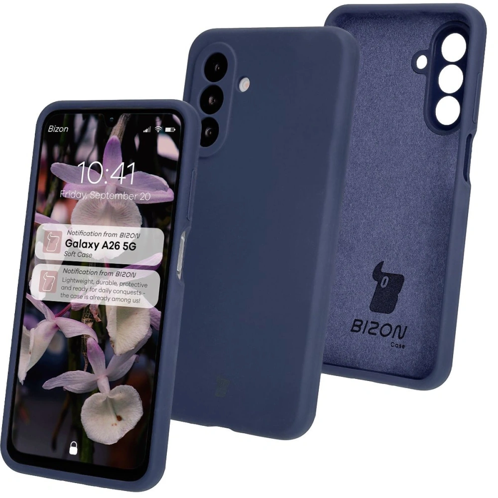 Hurtownia GSM - Bizon Soft Case Samsung Galaxy A26 5G albastru închis - BIZ8548 - {ean13} - Hurt