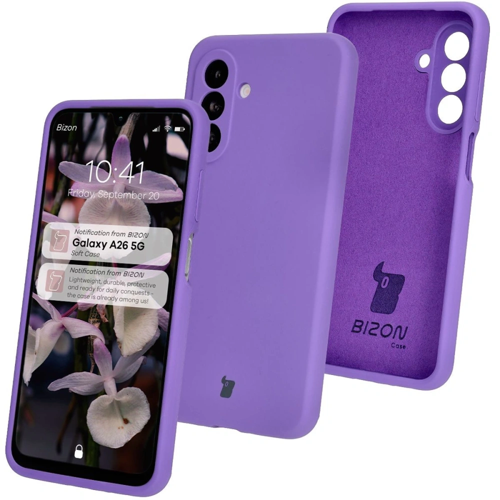 Hurtownia GSM - Culoare: Caz moale Bizon Samsung Galaxy A26 5G violet - BIZ8551 - {ean13} - Hurt