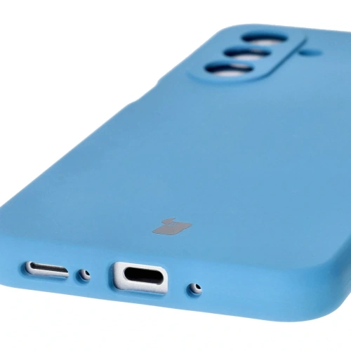 Silikonowe etui Bizon Soft Case do Samsung Galaxy A26 5G niebieskie