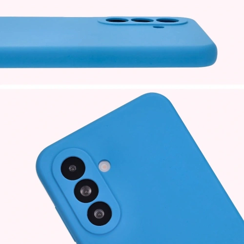 Silikonowe etui Bizon Soft Case do Samsung Galaxy A26 5G niebieskie