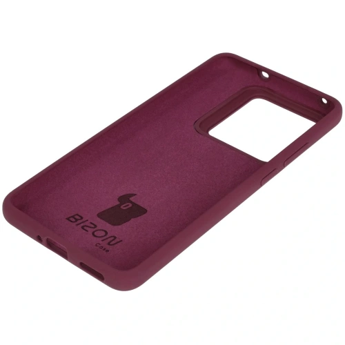 Silikonowe etui Bizon Soft Case do Realme GT 7 Pro ciemnofioletowe