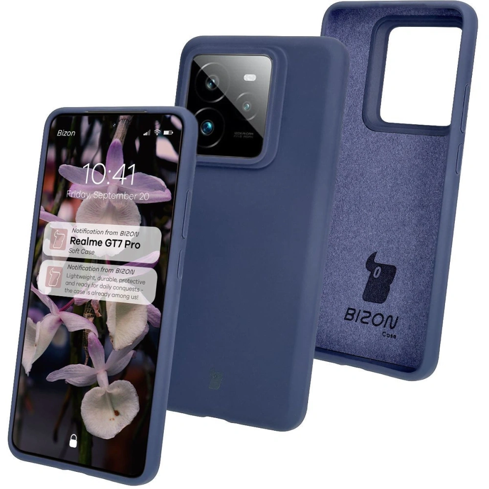 Hurtownia GSM - Bizon Soft Case Realme GT 7 Pro albastru închis - BIZ8554 - {ean13} - Hurt