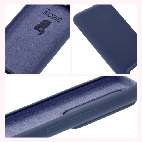 Silikonowe etui Bizon Soft Case do Realme GT 7 Pro ciemnoniebieskie