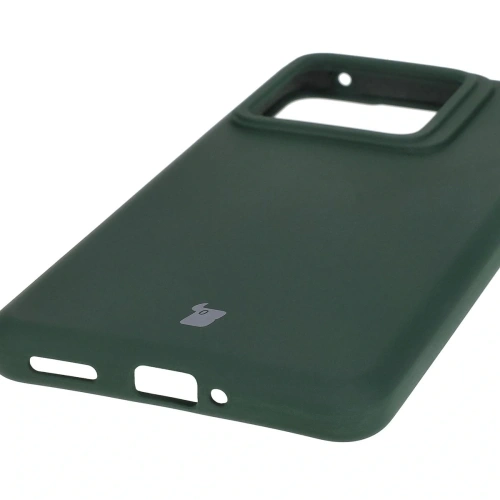 Silikonowe etui Bizon Soft Case do Realme GT 7 Pro ciemnozielone