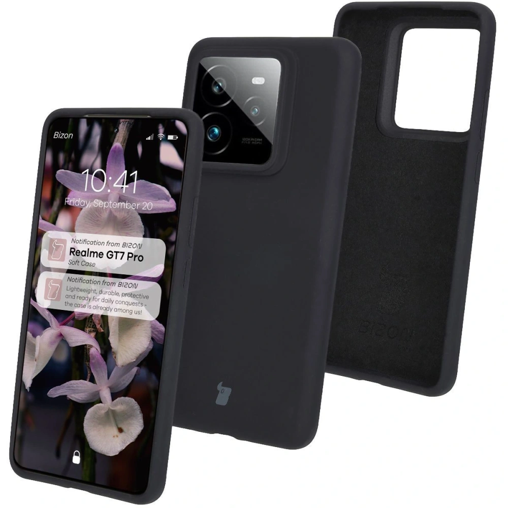Hurtownia GSM - Bizon Soft Case Realme GT 7 Pro schwarz - BIZ8556 - {ean13} - Hurt